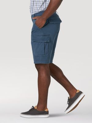 Men's Flex Twill Cargo Short in Midnight Navy