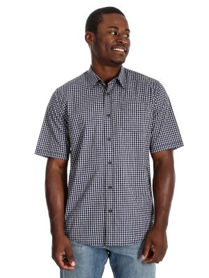 wrangler comfort flex shirt short sleeve