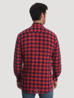 wrangler buffalo plaid shirt