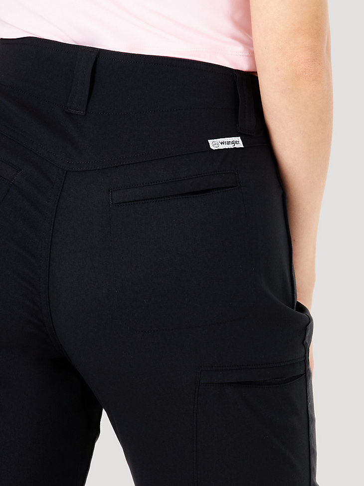 ATG by Wrangler™ Women's Slim Utility Pant in Black alternative view 2