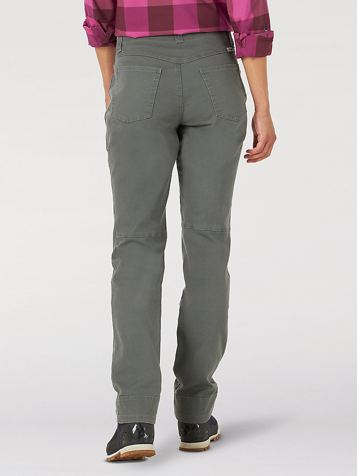 ATG By Wrangler™ Women's Canvas Pant in Dark Shadow alternative view