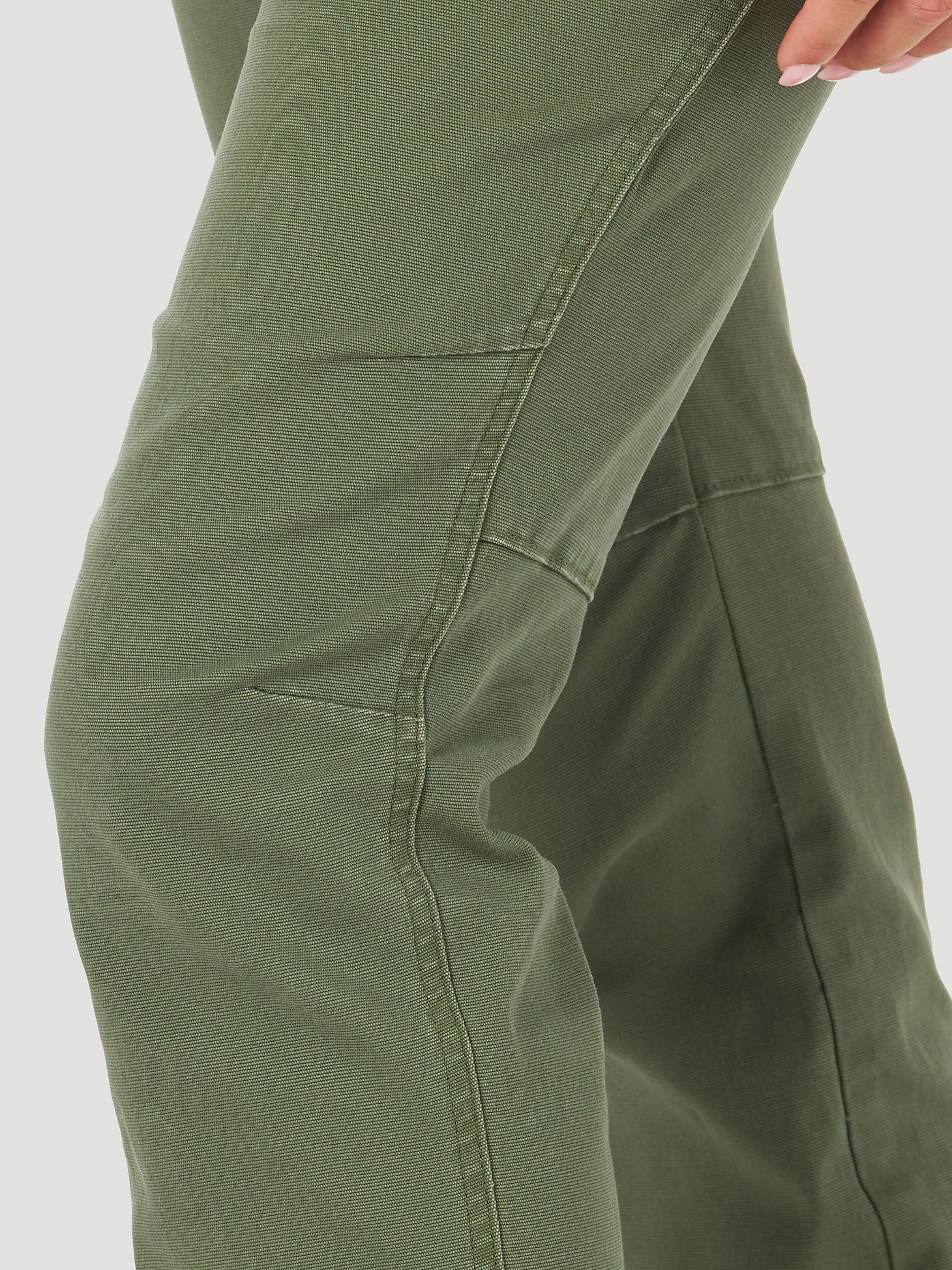 ATG By Wrangler™ Women's Canvas Pant in Olive alternative view 7
