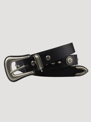 Wrangler Rugged Wear® Belt with Triple Needle Stitch detail in Tan