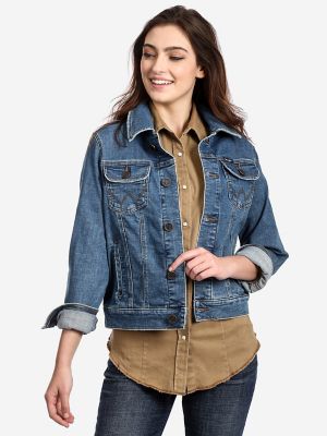 wrangler womens denim jacket