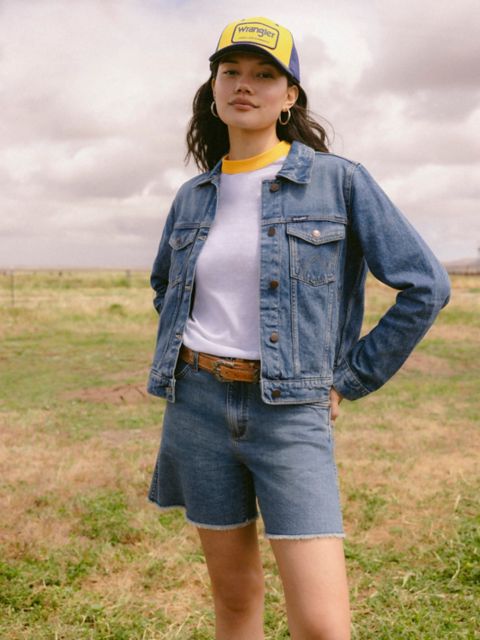 Женские куртки Wrangler Women's Wrangler Classic Western Denim Jacket