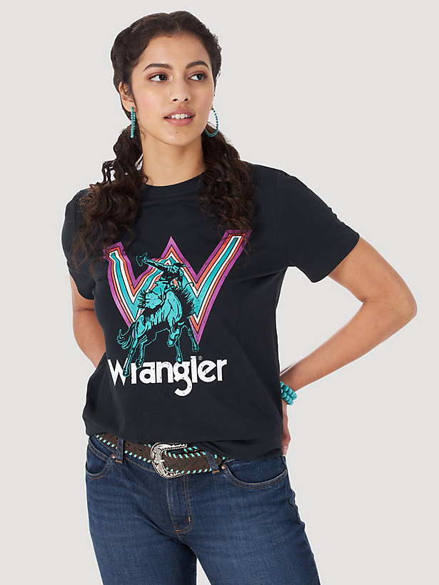 Women's Wrangler Retro® Short Sleeve Bronco W Graphic Tee
