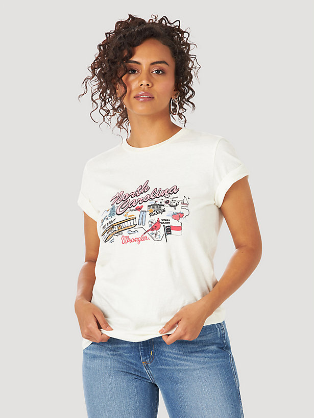 Women's Wrangler Rooted Collection™ North Carolina Graphic Tee