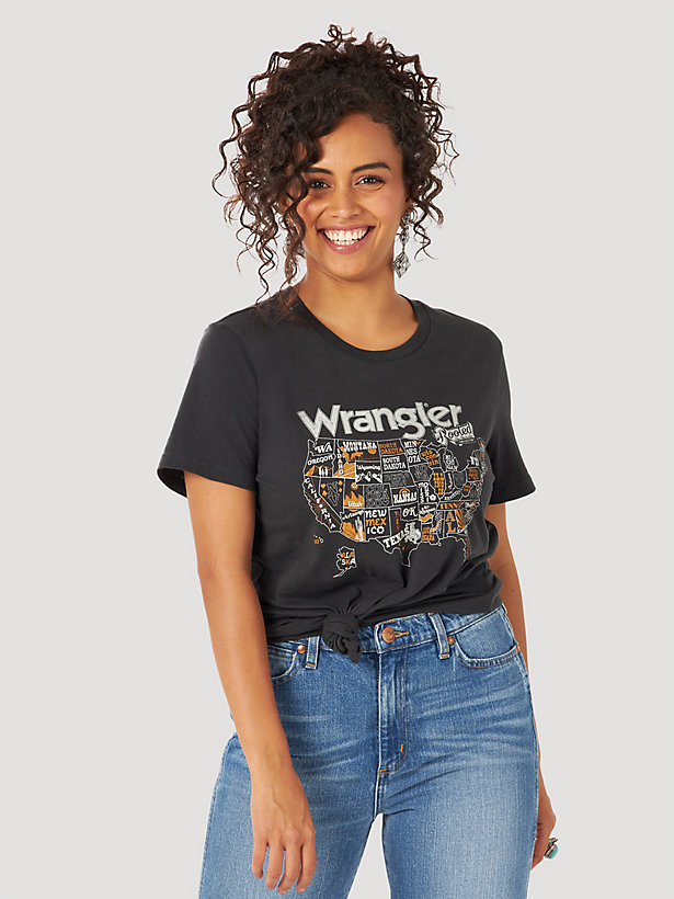 Women's Wrangler Rooted Collection™ USA Graphic Tee