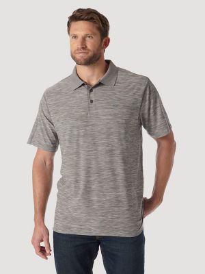 Men's Wrangler® Logo Long Sleeve Button Down Solid Shirt | Mens Shirts ...