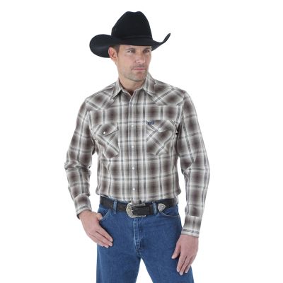 Premium Performance Advanced Comfort Cowboy Cut® Western Snap Plaid ...