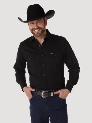 Wrangler Long Live Cowboys Mexico Black Tee Shirt for Men – Pard's