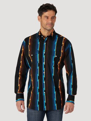 Download Men's Checotah® Long Sleeve Western Snap Printed Shirt ...