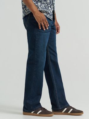 Mens Relaxed Fit Flex Jean:Black Indigo:32:34 alternative view 3