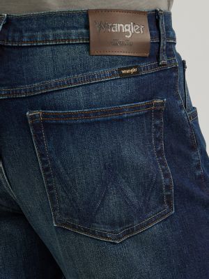 wrangler athletic fit flex jeans