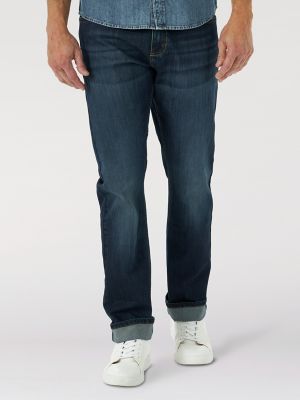 Wrangler Workwear Jeans Mens 38 Distressed Destroyed Blue Denim