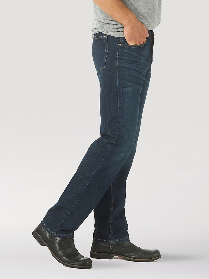 Men's Regular Fit Flex Jean in Blackened Indigo alternative view 3