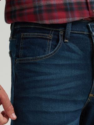 Men's Regular Fit Flex Jean in Blackened Indigo alternative view 7