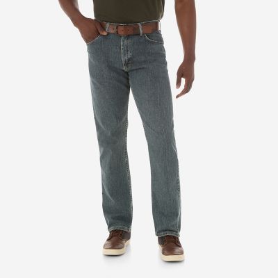 Wrangler Men's and Big Men's Regular Fit Jeans with Flex 