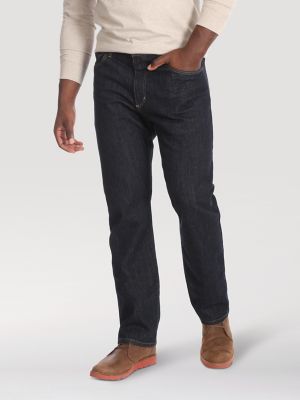 Wrangler® Men's Five Star Premium Regular Flex Fit Jean in Dark Indigo
