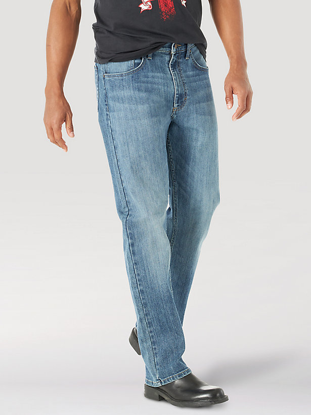 Men's Regular Fit Flex Jean in Steel Blue