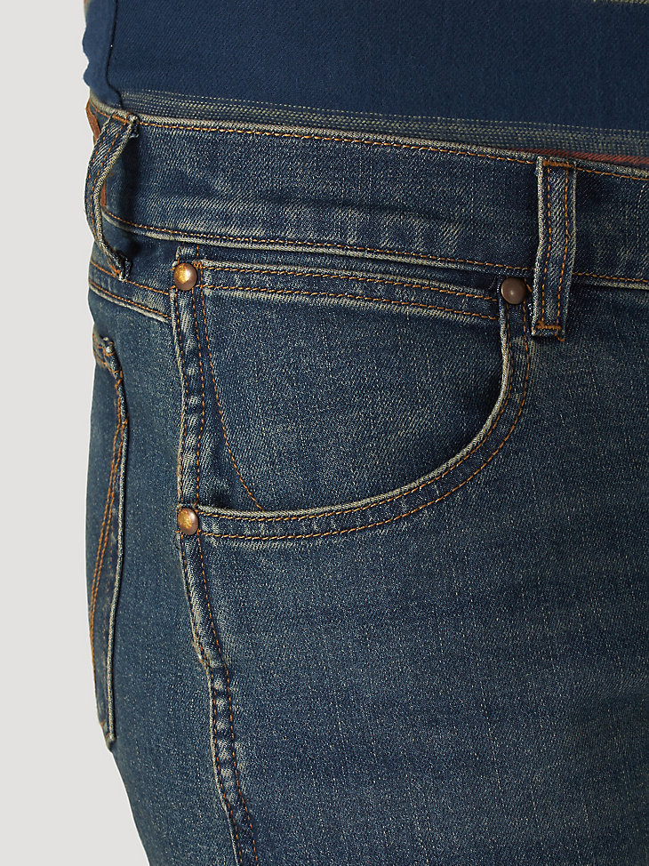 Save 10% Wrangler Authentics Bonded Fleece Lined Regular Tapered Jean in Black for Men Mens Clothing Jeans Tapered jeans 