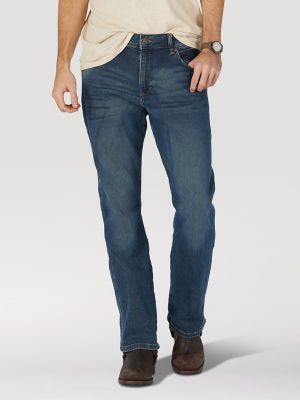 Wrangler Men's 936 Slim High Rise Slim Fit Boot Cut Jeans - Rigid