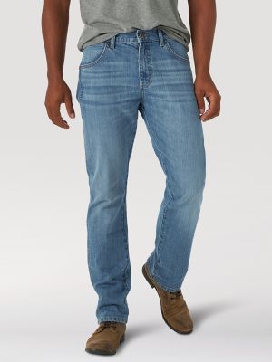 Arriba 36+ imagen wrangler men’s slim straight jeans