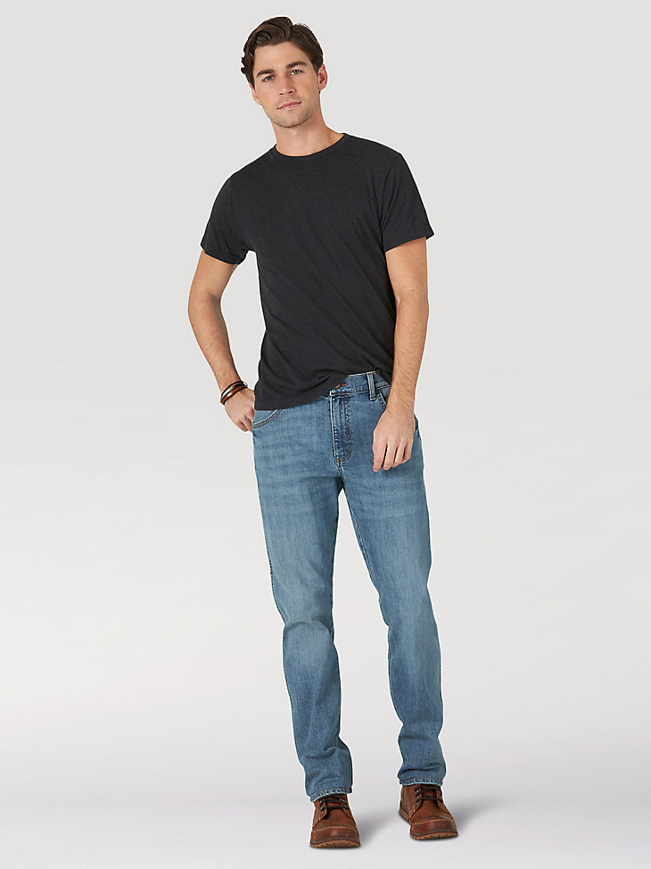 Men's Wrangler® Slim Straight Jean in Weft alternative view 5
