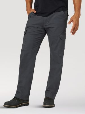 mens wrangler black cargo pants