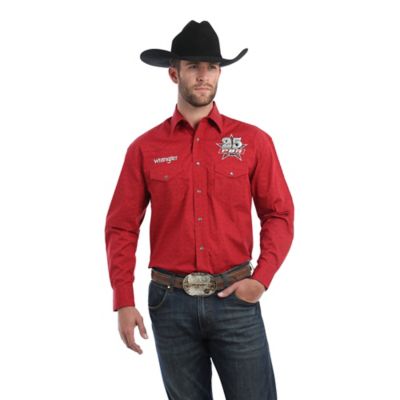 Men's Wrangler® PBR® 25th Anniversary Long Sleeve Shirt | Wrangler®