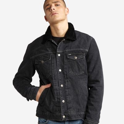 Men's Sherpa Denim Jacket | Mens Jackets and Outerwear by Wrangler®