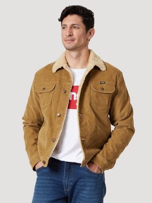Men's Wrangler® Heritage Corduroy Sherpa Jacket | Mens Jackets and ...