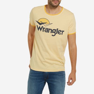 wrangler yellow shirt