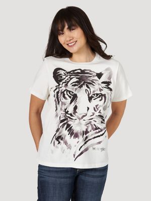 wrangler tiger graphic tee