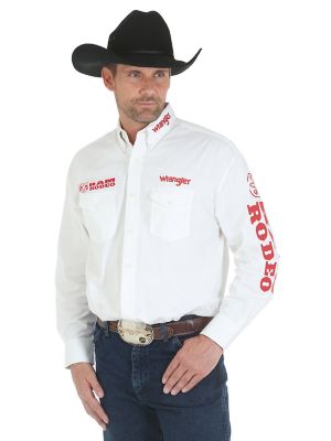 Men S Wrangler Logo Shirt Collection Long Sleeve Lightweight