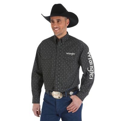 wrangler logo shirts