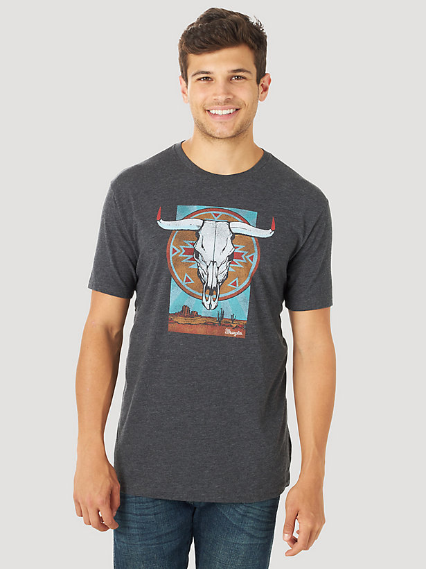 Men's Short Sleeve Steerhead Desert Graphic T-Shirt