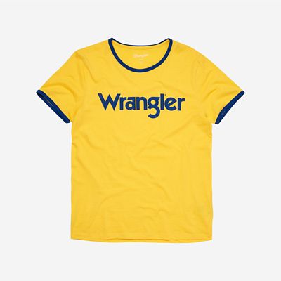 Men's 70th Anniversary Wrangler® Kabel Logo Ringer Tee | Mens Shirts by ...