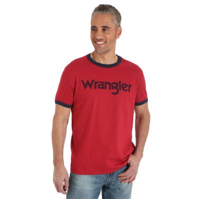 wrangler ringer t shirt