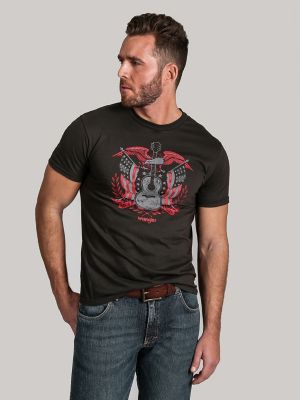 lee wrangler t shirt