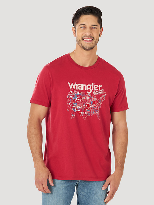 Men's Wrangler Rooted Collection™ USA Graphic T-Shirt