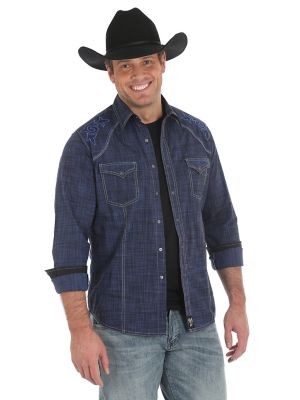 wrangler rock 47 shirts mens