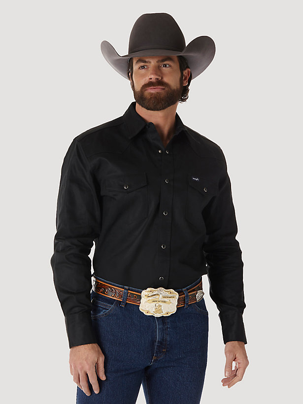 black-western-shirt