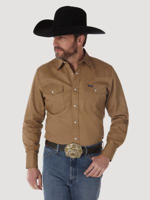 Arriba 75+ imagen wrangler mens western shirts