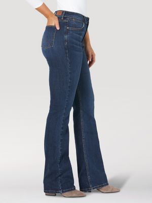 Women's Wrangler® High Rise Bold Boot Jean in Medium