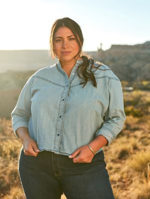 denim shirt plus