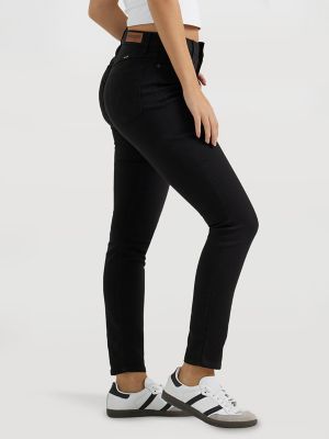 Women's Wrangler® High Rise Unforgettable Skinny Jeans in Black