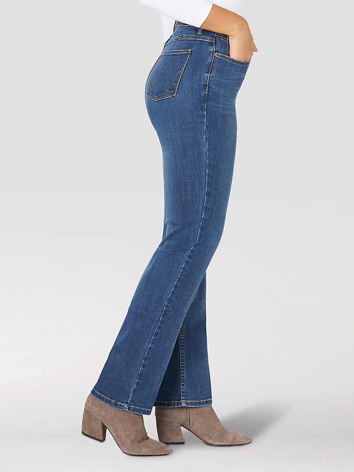 Women's Wrangler® High Rise True Straight Leg Jean | Women's JEANS ...