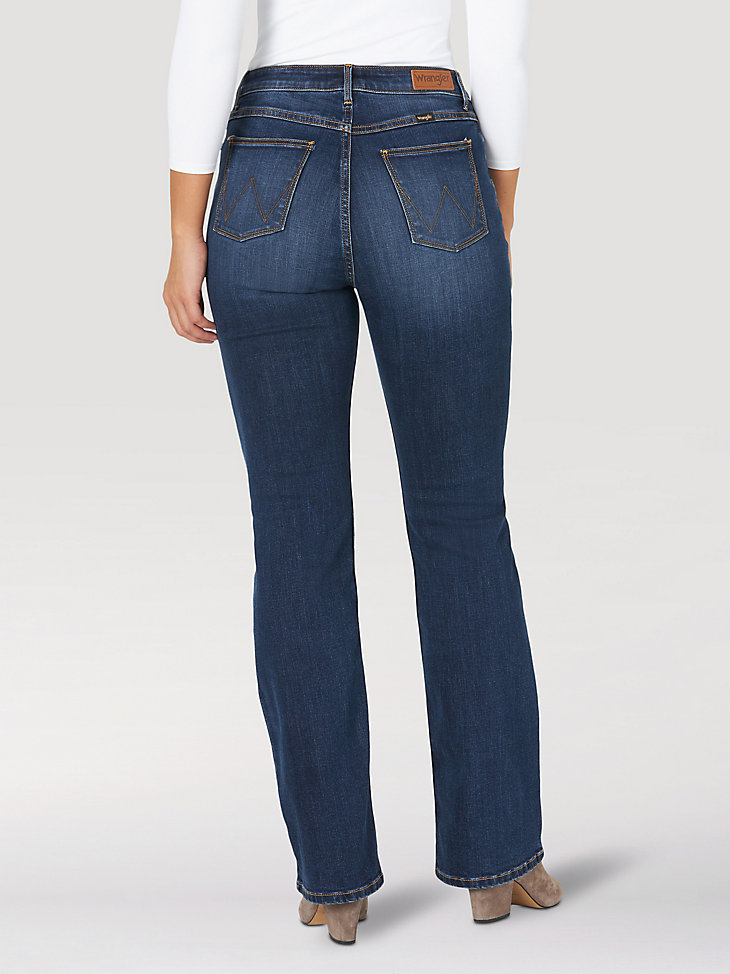 Women's Wrangler® High Rise True Straight Leg Jean in Stockton alternative view