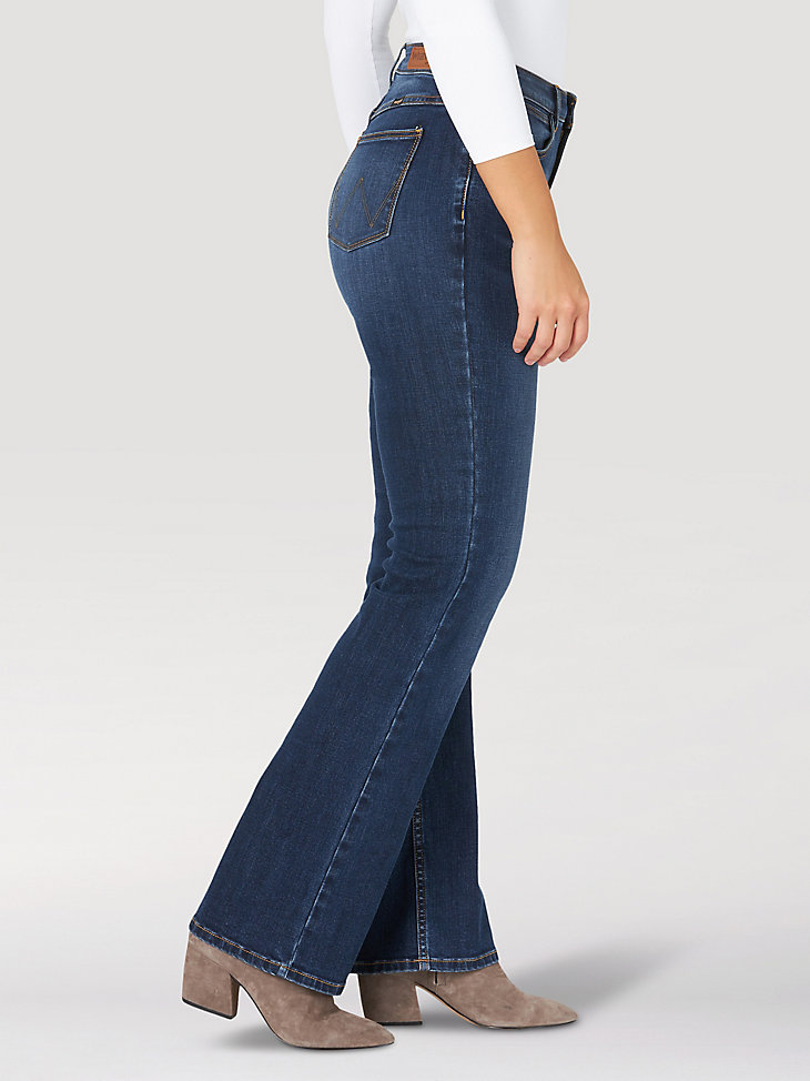 Women's Wrangler® High Rise True Straight Leg Jean in Stockton alternative view 2